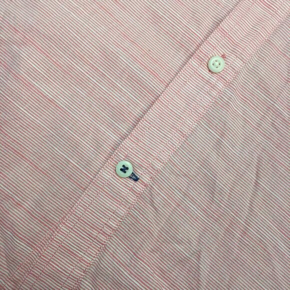 Izod Saltwater Rapture Rose Dockside Chambray Relaxed Classic Button Down Shirt - Picture 9 of 16
